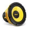 Pyle Car Midbass Speaker System Pro 8 Inch 400 Watt 4 Ohm Auto Mid-Bass Component Poly Woofer Audio Sound Speakers