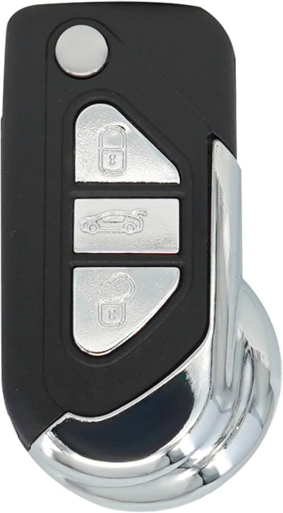51aiphmsCSL._AC_UF894,1000_QL80_ Car Key Fob Cases for Citroen DS3 C3 Flip Remote Car Key Shell Fob Replacement Key Cover,2 Button VA2 Blade